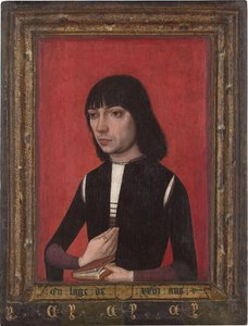 Olandese: Ritratto di un giovane della famiglia Fonseca Ritratto di un giovane della famiglia Fonseca da Master of Portraits of Princes