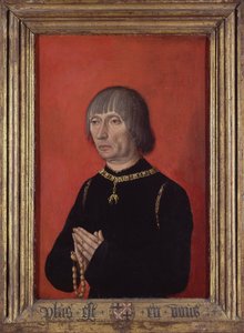 Ritratto di Louis de Bruges, signore di Gruuthuse (1422-1492) da Master of Portraits of Princes
