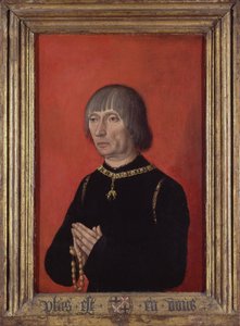 Ritratto di Lodewijk van Gruuthuuse da Master of Portraits of Princes