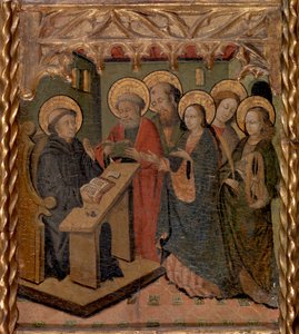 La Vergine Maria e i Santi Pietro, Paolo, Giovanni Evangelista e Caterina d
