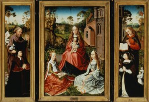 Madonna col Bambino con santi e donatori