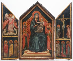 Madonna in trono con il Bambino e le sante Lucia, Margherita, Maria Maddalena e Caterina d