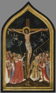 Cristo sulla croce vivente da Master of Saint Veronica
