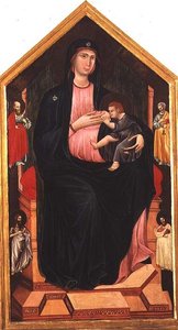 Madonna col Bambino e santi da Master of San Gaggio