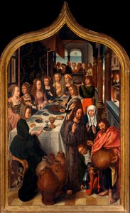 Trittico: Le nozze di Cana da Master of San Lorenzo