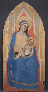 Madonna col Bambino in trono da Master of San Lucchese