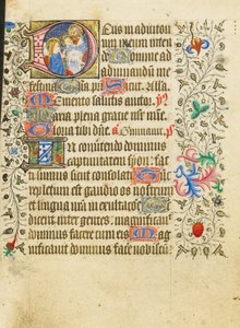 Iniziale D: La presentazione al Tempio da Master of Sir John Fastolf