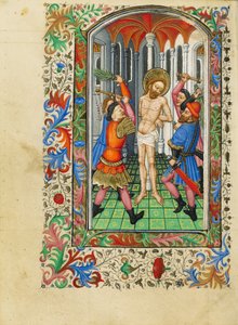 La Flagellazione da Master of Sir John Fastolf