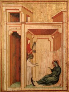 Santa Cecilia e la storia della sua vita (dettaglio) da Master of St. Cecilia