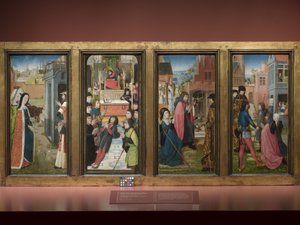 I miracoli di Santiago da Master of St. Godelieve Legend (attr. to)