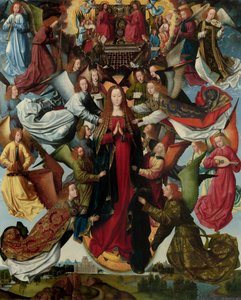 Maria, Regina del Cielo da Master of The Legend of St. Lucy