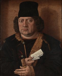 Ritratto di Alexander Mornauer, ca 1464-1488 da Master of The Mornauer Portrait