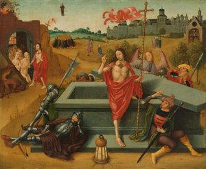 Resurrezione di Cristo, c. 1485-1500 da Master of the Amsterdam Death of the Virgin