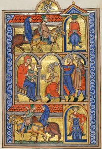 Adorazione dei Magi da Master of the Berthold Sacramentary
