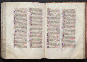 Il Messale di Gotha: Fol. 139r, Testo