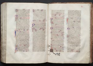 Il Messale di Gotha: Fol. 142v, Testo, c. 1375