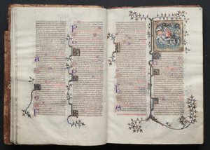 Il Messale di Gotha: Fol. 15v, Testo, c. 1375