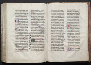 Il Messale di Gotha: Fol. 162r, Testo, ca. 1375 da Master of the Boqueteaux