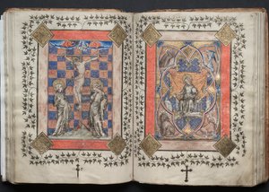 Il Messale di Gotha: Fol. 63v, Crocifissione