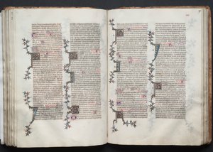 Il Messale di Gotha: Fol. 90v, Testo da Master of the Boqueteaux