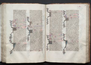 Il Messale di Gotha: Fol. 92v, Testo, c. 1375