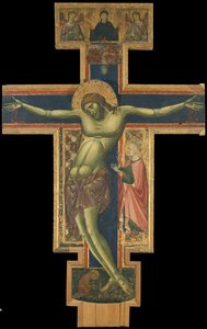 Crocifisso da Master of the Borgo Crucifix