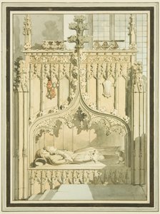 Effigi di Sir Maurice Berkeley e moglie, in St Mark
