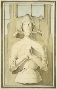 Effigie di Roberto, Duca di Normandia, nella Chiesa di San Filippo, c.1799 da Master of the Bristol Church Monuments