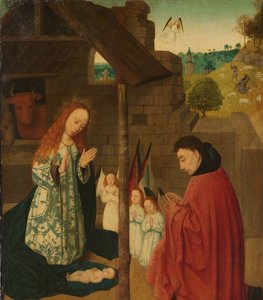 Nascita di Cristo da Master of the Brunswick Diptych