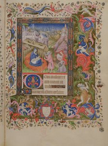 Natività, da un Libro d
