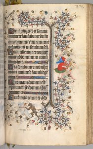 Ore di Carlo il Nobile, Re di Navarra 1361-1425: fol. 183r, Testo, c. 1405