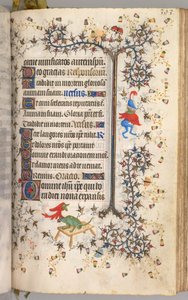Ore di Carlo il Nobile, Re di Navarra 1361-1425: fol. 191r, Testo, c. 1405
