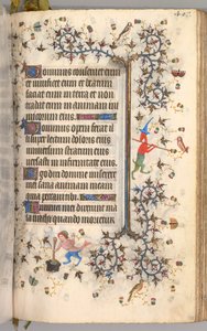 Ore di Carlo il Nobile, Re di Navarra: fol. 198r, Testo