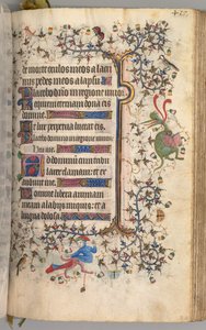 Ore di Carlo il Nobile, re di Navarra: fol. 203r, Testo