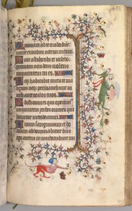 Ore di Carlo il Nobile, Re di Navarra 1361-1425: fol. 211r, Testo, c1405