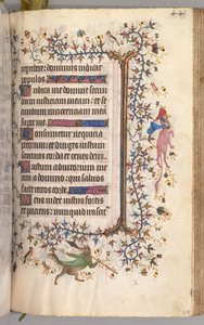 Ore di Carlo il Nobile, Re di Navarra 1361-1425: fol. 215r, Testo, c. 1405