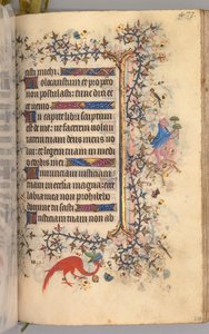 Ore di Carlo il Nobile, Re di Navarra 1361-1425: fol. 231r, Testo da Master of the Brussels Initials and Associates