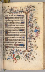 Ore di Carlo il Nobile, Re di Navarra 1361-1425: fol. 232r, Testo, c. 1405
