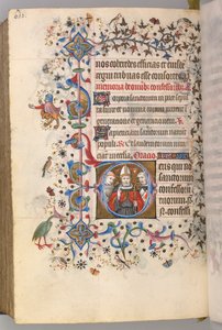 Ore di Carlo il Nobile, Re di Navarra 1361-1425, fol. 294v, I Confessori, c. 1405 da Master of the Brussels Initials and Associates