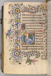Ore di Carlo il Nobile, Re di Navarra 1361-1425, fol. 299v, Sant