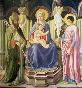 La Madonna col Bambino con i Santi Clemente e Giustino