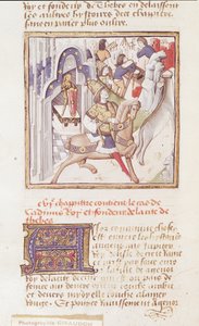 Ms 622 fol.9v Cadmo, fondatore di Tebe, da 