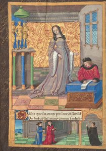 La Signora senza pari viene proclamata la Donna più bella da Master of the Chronique scandaleuse