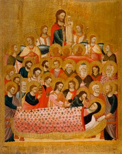 La dormizione della Vergine (dettaglio) da Master of the Cini Madonna