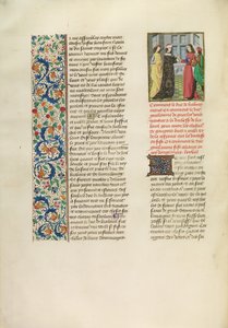 Il duca Guglielmo di Gelders e Riccardo II da Master of the Copenhagen Caesar