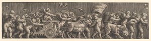 Fregio raffigurante il Trionfo dell