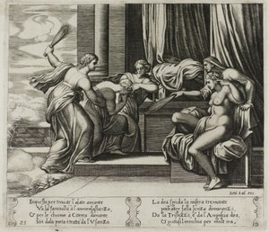 Dolore e sofferenza che puniscono Psiche