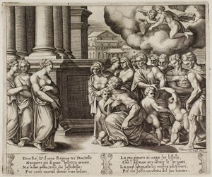 Il Popolo che Rende Onori Divini a Psiche da Master of the Die