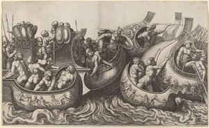Battaglia Navale da Master of the Die after Giulio Romano