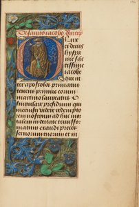 Iniziale O: San Giacomo Maggiore da Master of the Dresden Prayer Book